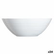 Bowl Luminarc Harena White Glass 16 cm Multi-use (24 Units) Supply