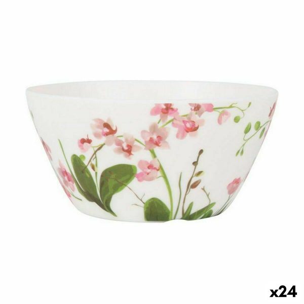 Bowl Alfares Orchid 15 x 8 cm (24 Units) Cheap