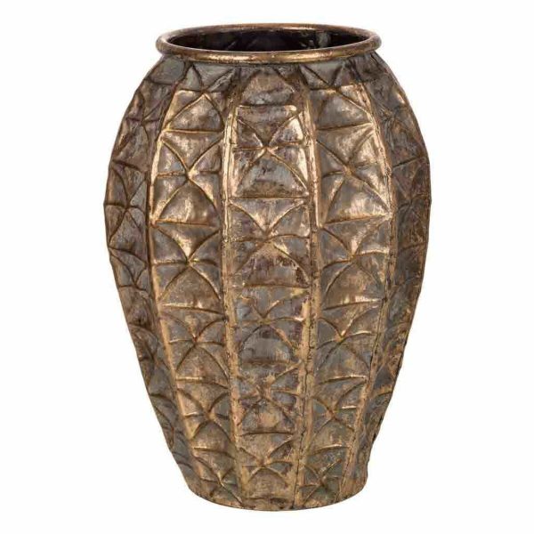 Vase Alexandra House Living Iron 27 x 36 x 27 cm Hot on Sale