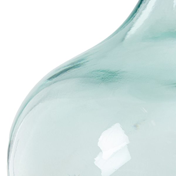 Vase Alexandra House Living Transparent Crystal 37 x 55 cm Online now