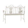 Bench DKD Home Decor White (Refurbished B) Discount