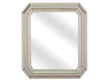 Wall mirror Romimex Silver PVC 56 x 65 x 3 cm For Discount