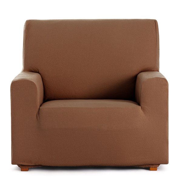 Armchair slipcovers Eysa BRONX Brown 70 x 110 x 110 cm on Sale