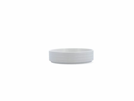 Bowl Ariane Artisan Ø 14 cm Ceramic White (4 Units) Hot on Sale