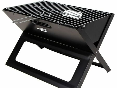 Barbecue Portable Aktive Black Steel Iron 45 x 30 x 29 cm Online Hot Sale