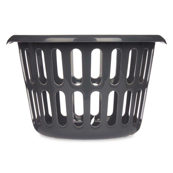 Basket Anthracite polypropylene 27 L 40 x 25 x 40 cm (18 Units) Cheap