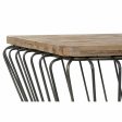 Centre Table DKD Home Decor Metal Pinewood (125 x 64 x 51 cm) on Sale