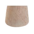 Candle Holder Home ESPRIT Beige Resin Marble 10 x 10 x 25 cm Cheap