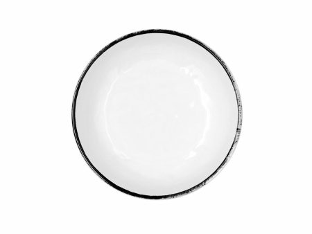 Bowl Quid Select Filo White Black Plastic 16,6 x 5,8 cm (12 Units) Fashion