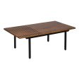 Centre Table ABNER Iron Mango wood 110 x 60 x 40 cm Online now