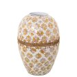 Vase Alexandra House Living Mother of pearl 24 x 24 x 32 cm Hot on Sale