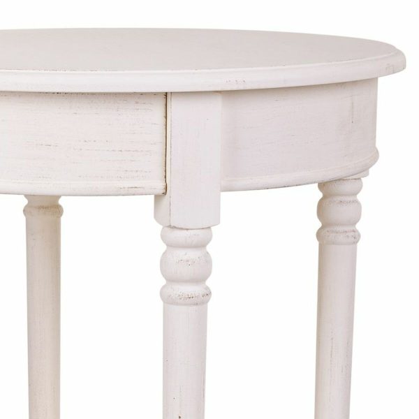 Corner table Alexandra House Living White 50 x 60 x 50 cm Online Sale