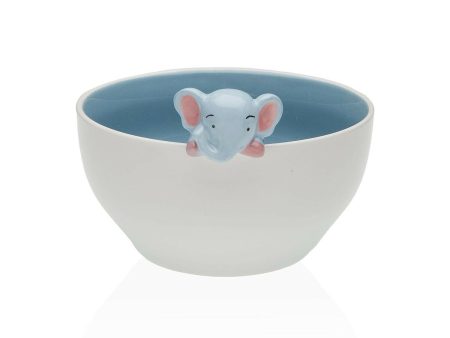 Bowl Versa Porcelain 15,8 x 9,5 x 14 cm Elephant Sale