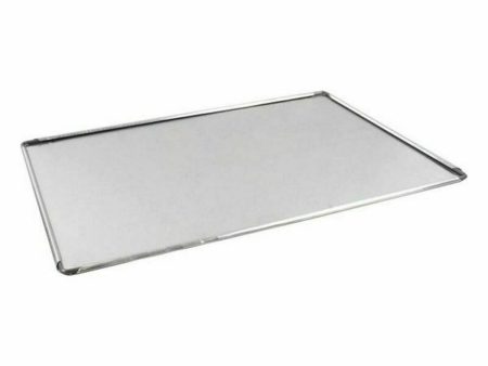 Baking tray VR Silver Aluminium Rectangular 40 x 28 x 0,5 cm (6 Units) Hot on Sale