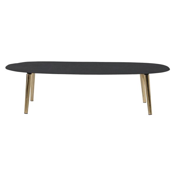 Centre Table DKD Home Decor 122 x 60 x 30 cm Aluminium Iron on Sale