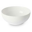 Bowl White Opaline glass 18 x 7 x 18 cm (24 Units) Hot on Sale