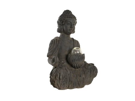 Decorative Figure DKD Home Decor Buddha Magnesium (37,5 x 26,5 x 54,5 cm) For Cheap