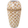 Vase Alexandra House Living Mother of pearl 22 x 22 x 41 cm Hot on Sale