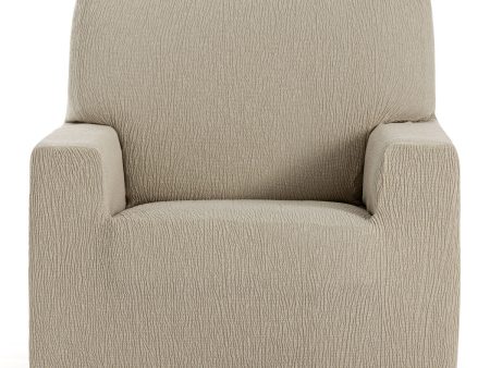 Armchair slipcovers Eysa TROYA Light brown 70 x 110 x 110 cm Fashion