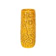 Vase Romimex Yellow Ceramic 12 x 28 x 12 cm Supply