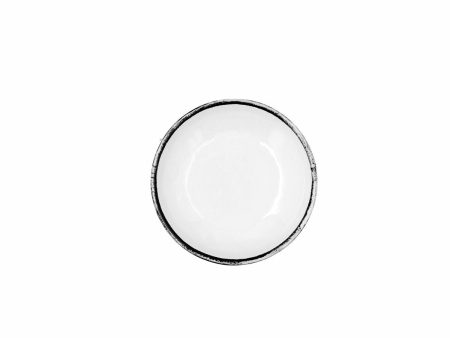 Bowl Quid Select Filo White Black Plastic 11,6 x 2,6 cm (24 Units) For Sale