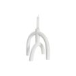 Candle Holder DKD Home Decor Scandi 21,5 x 21,5 x 23 cm White Resin For Sale