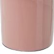 Vase Alexandra House Living Pink Golden Metal 18 x 18 x 25 cm For Discount