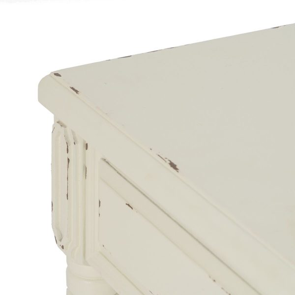 Console White Fir wood MDF Wood 100 x 45 x 76 cm on Sale