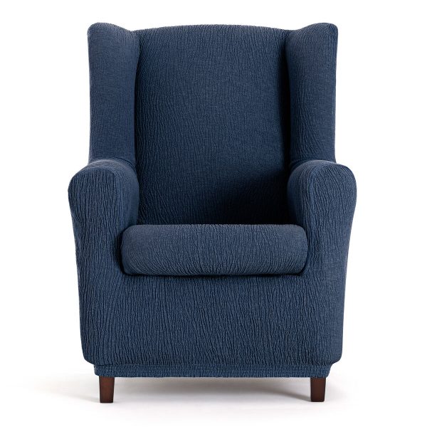 Armchair slipcovers Eysa TROYA Blue 80 x 100 x 90 cm Cheap