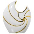 Vase Alexandra House Living White Ceramic 22 x 9 x 25 cm Hot on Sale