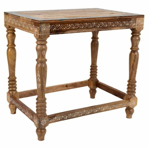 Centre Table Alexandra House Living Multicolour Mango wood 33 x 46 x 48 cm Fashion