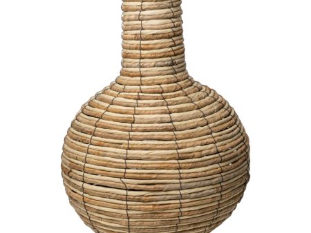 Vase Romimex Natural Fibre 31 x 44 x 31 cm For Sale