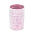 Candleholder Pink Crystal Cement 13 x 13 x 20 cm For Cheap