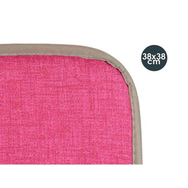 Chair cushion 38 x 2,5 x 38 cm (4 Units) Online now