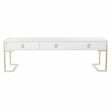 Centre Table DKD Home Decor Metal Wood (150 x 36 x 48 cm) on Sale