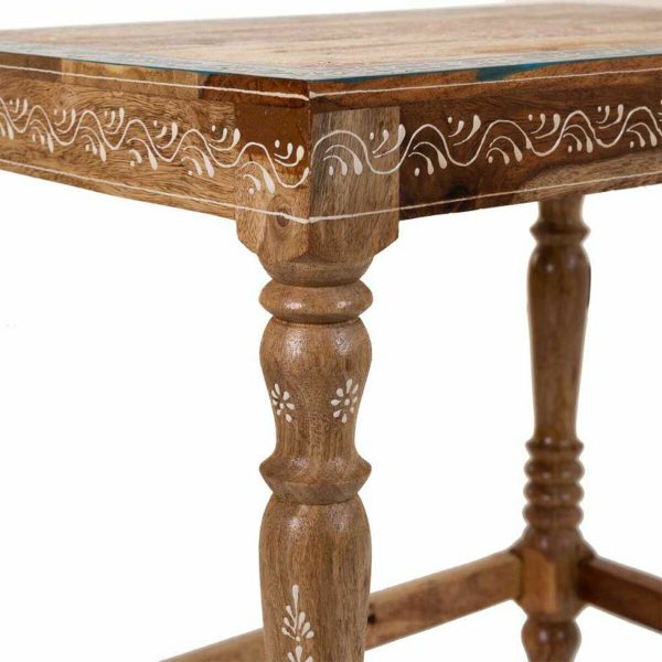 Centre Table Alexandra House Living Multicolour Mango wood 33 x 46 x 48 cm Fashion