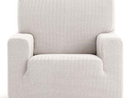 Armchair slipcovers Eysa JAZ White 70 x 120 x 130 cm Supply