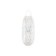 Candleholder Home ESPRIT White wicker Crystal 34 x 34 x 80 cm Online Hot Sale