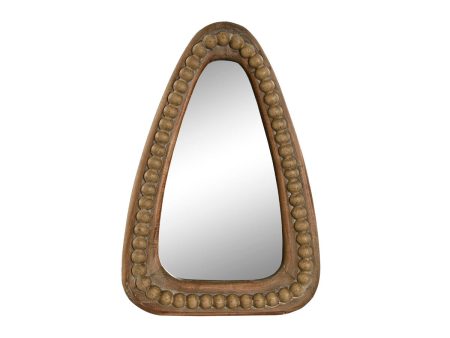 Wall mirror Home ESPRIT Brown Colonial Balls 24 x 4 x 35 cm Supply