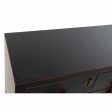 Console DKD Home Decor Black Multicolour Wood Fir MDF Wood 63 x 26 x 83 cm For Cheap