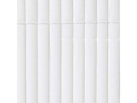 Wattle Nortene Plasticane Oval 1 x 3 m White PVC For Cheap