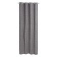 Curtain Grey Polyester 100% cotton 140 x 260 cm Online Hot Sale