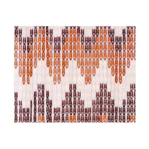 Curtain EDM 75959 Orange 90 x 210 cm For Cheap