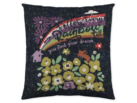 Cushion cover Cool Kids Follow (50 x 50 cm) Hot on Sale