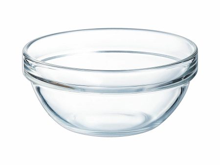 Bowl Luminarc Apilable Transparent Glass (24 Units) Supply