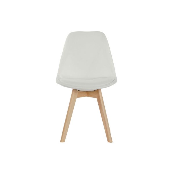 Chair DKD Home Decor White 48 x 56 x 83 cm For Sale