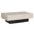 Centre Table Home ESPRIT Black Beige Wood 150 x 77 x 46 cm on Sale