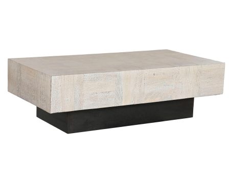 Centre Table Home ESPRIT Black Beige Wood 150 x 77 x 46 cm on Sale