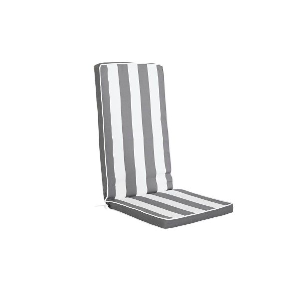 Chair cushion DKD Home Decor Grey White (42 x 4 x 115 cm) on Sale