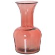 Vase made from recycled glass Alexandra House Living Pink Crystal 18 x 32 cm Supply